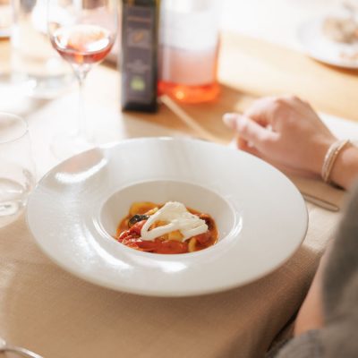 Piatto Tipico pugliese cucinato dallo Chef Chirico in Amastuola